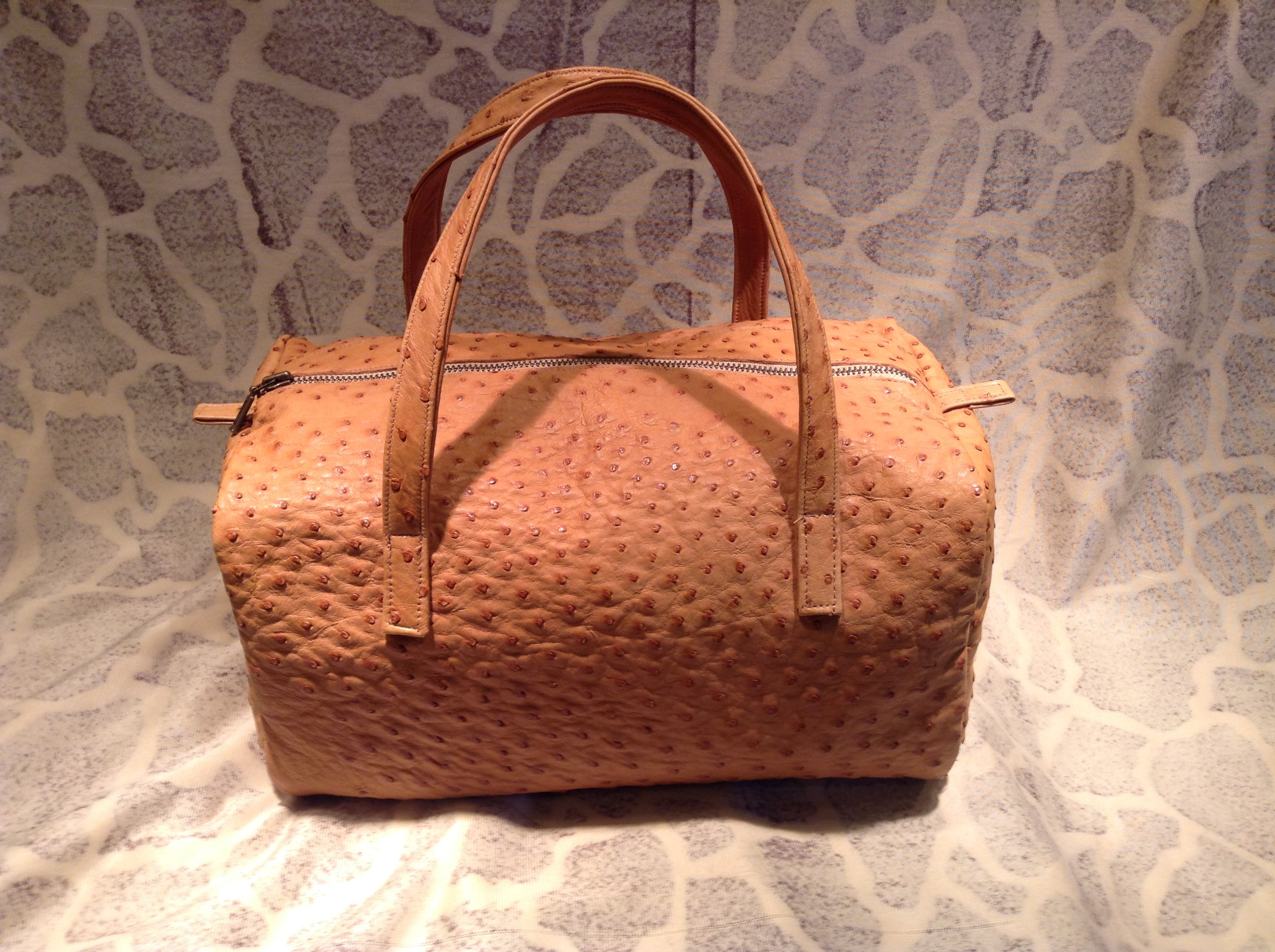 Ostrich duffle bag best sale